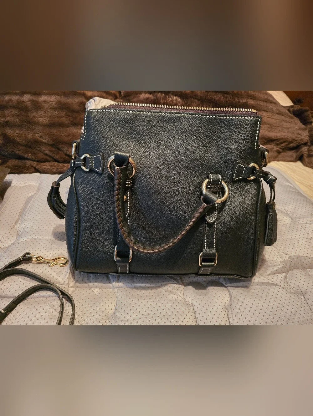 Dooney & Bourke Sorrento Satchel Black